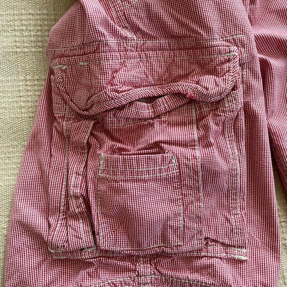 Scotch and Soda Cargo Shorts (Red and White) - Picture 8 of 16